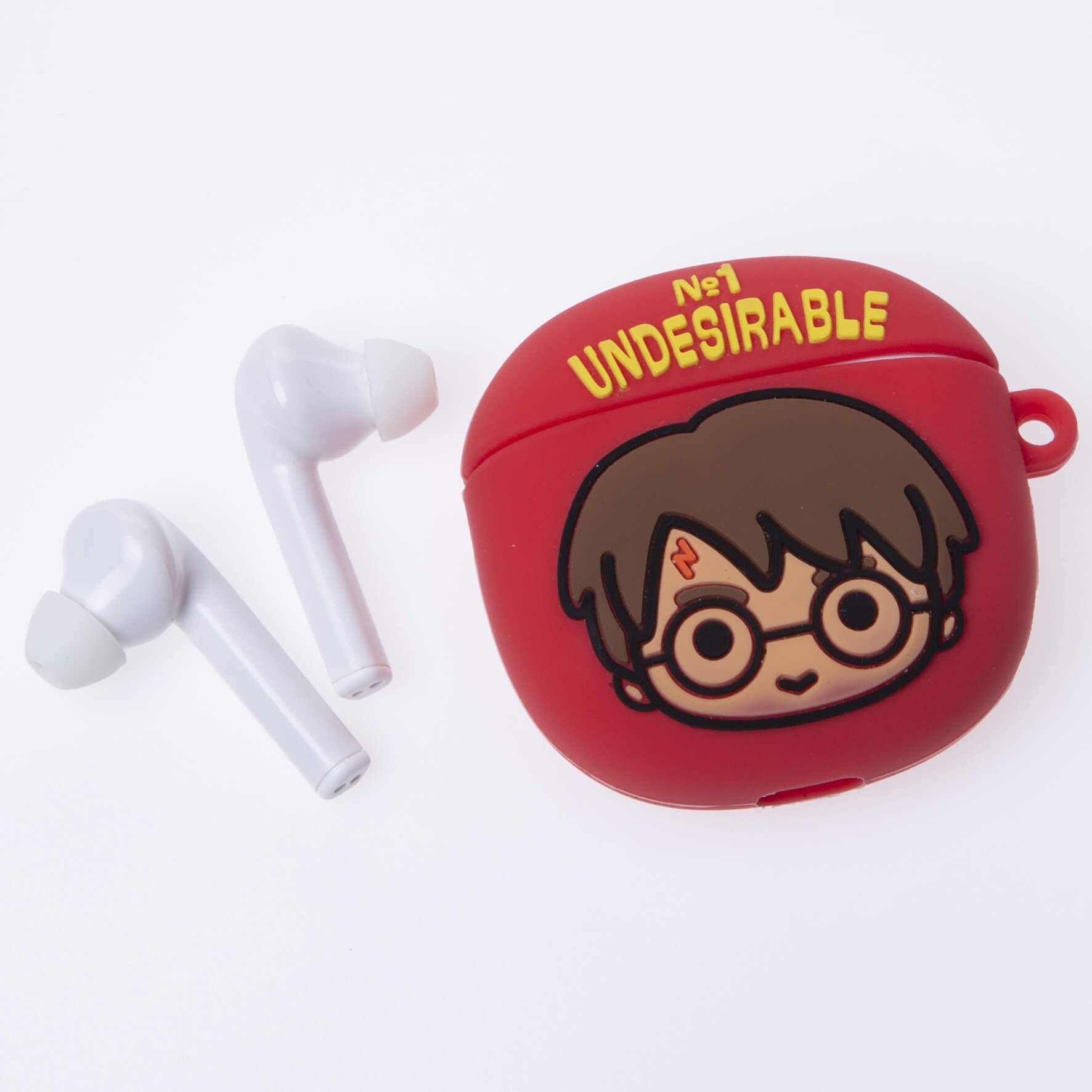 Lazerbuilt - Écouteur Bluetooth TWS Harry Potter - Assistant Google installé et boîtier de chargement avec design Harry Potter Lazerbuilt - Écouteur Bluetooth TWS Harry Potter - Assistant Google installé et boîtier de chargement avec design Harry Potter